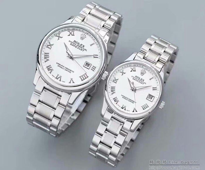 ROLEX勞力士 新品上市 2019新款 勞力士情侶腕表 簡約時尚大方 深度防水  wssb4870